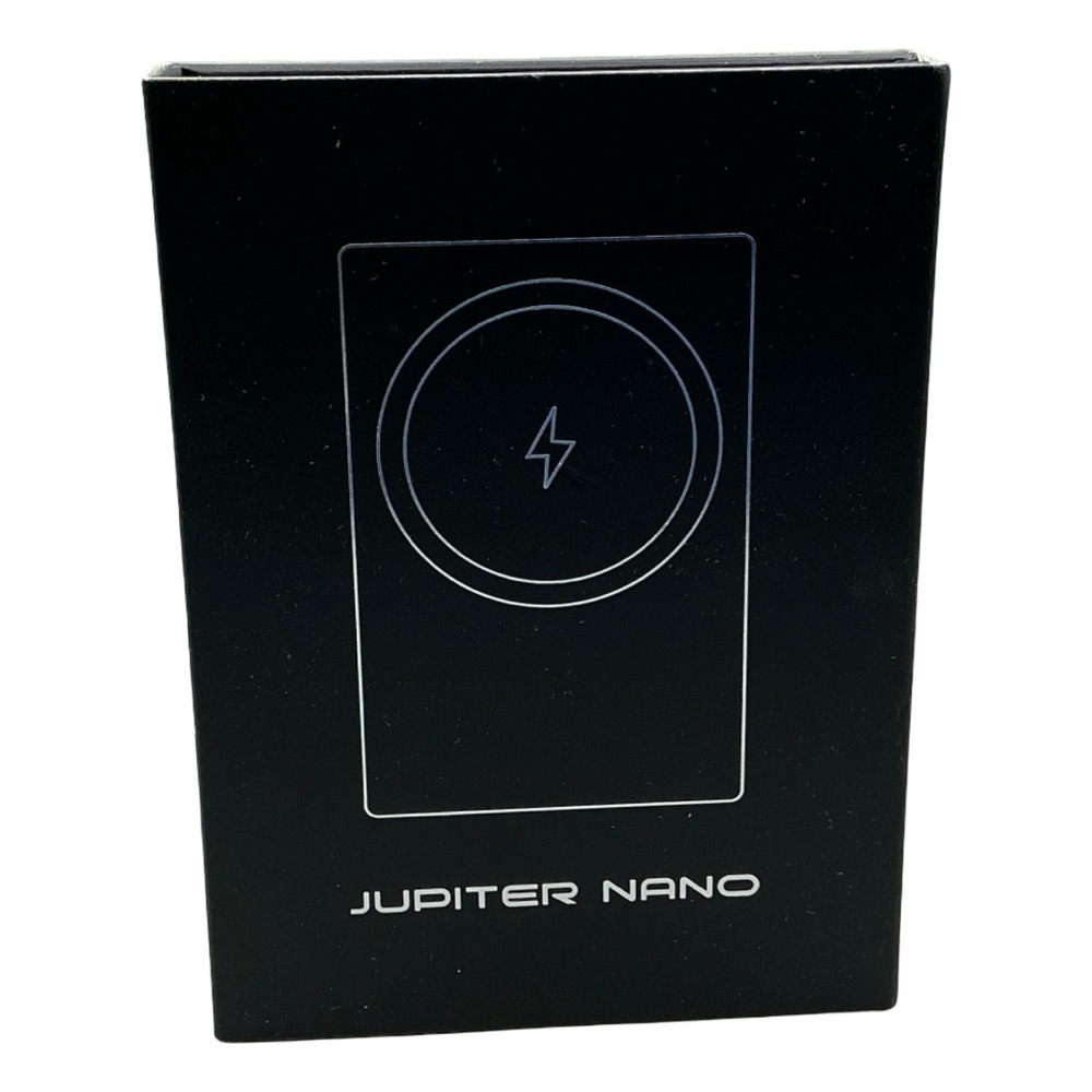 Jupiter Nano World's Thinnest Magnetic Charger Axis Communications 2000mAh Black